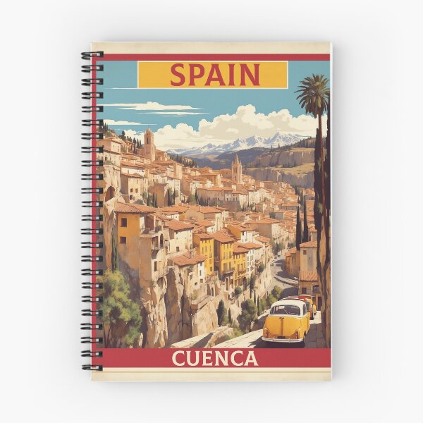 Item preview, Cuenca Spain Tourism Vintage Poster designed and sold by TravelersGems.