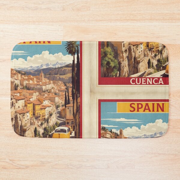 Item preview, Cuenca Spain Tourism Vintage Poster designed and sold by TravelersGems.