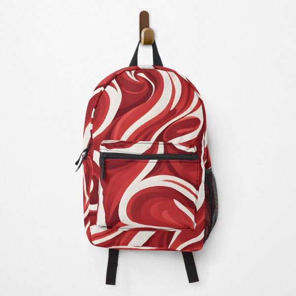 Item preview, Copy of Mid Century Modern Liquid Swirl,  Red  #1 designed and sold by Prints and Lifestyle.