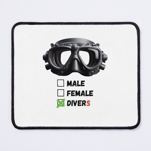 Item preview, Suba diver without regulator designed and sold by Toms Tee.