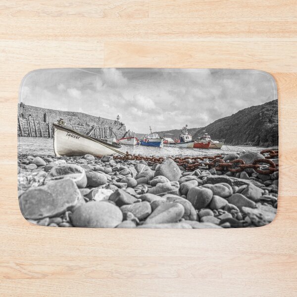 Item preview, Clovelly Boats, Devon, England, Selective Colour designed and sold by Paul Thompson Photography.