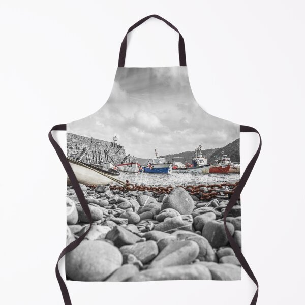 Item preview, Clovelly Boats, Devon, England, Selective Colour designed and sold by Paul Thompson Photography.