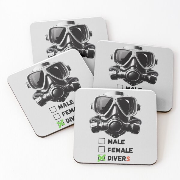 Item preview, Suba diver for black shirt designed and sold by Toms Tee.
