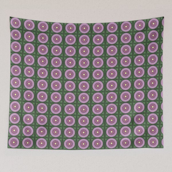 Item preview, Purple Flowers and Leaves  designed and sold by JaygiesDesign.