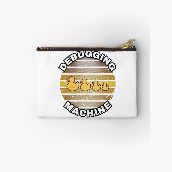 Item preview, Debugging Machine - rubber duck debugging with a well-listening little yellow ducks. designed and sold by Kubala.