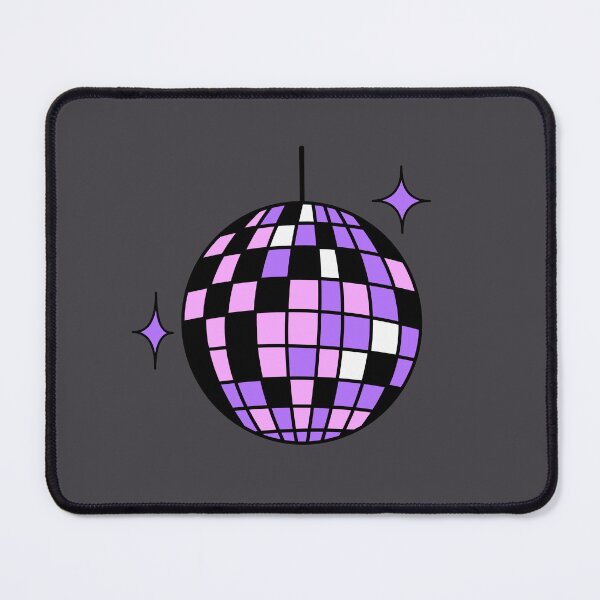 Item preview, Retro disco ball purple designed and sold by wonderxwander.