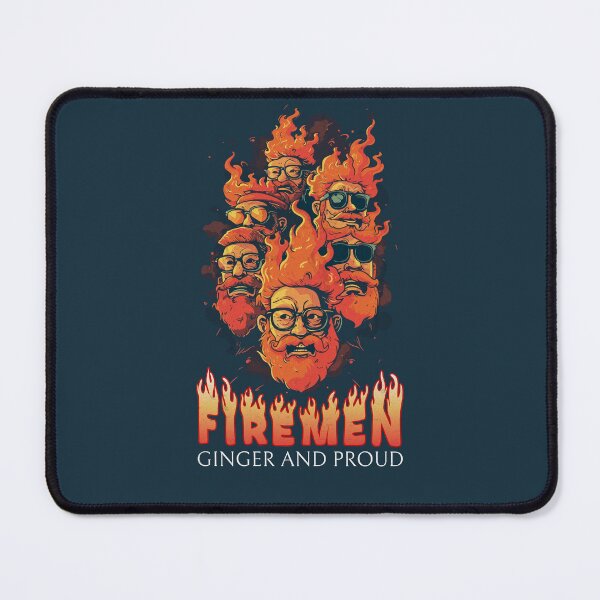 Item preview, Blazing Spirits: Firemen Ginger and Proud designed and sold by Sir Meow Meow.