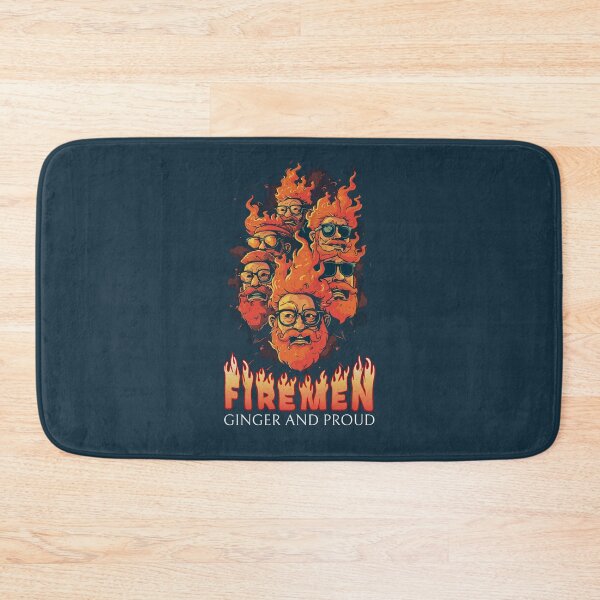 Item preview, Blazing Spirits: Firemen Ginger and Proud designed and sold by Sir Meow Meow.