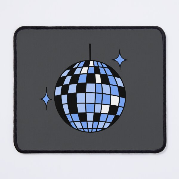 Item preview, Retro disco ball blue designed and sold by wonderxwander.