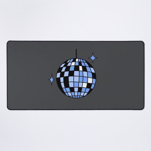 Item preview, Retro disco ball blue designed and sold by wonderxwander.