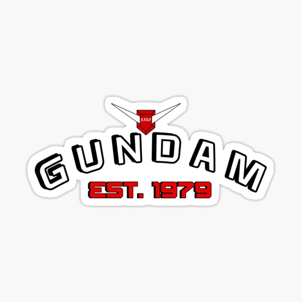Gundam made Sticker