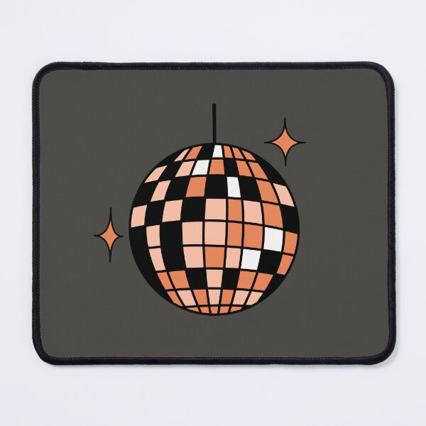 Item preview, Retro disco ball orange designed and sold by wonderxwander.