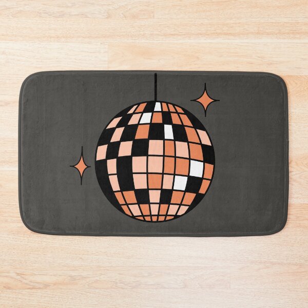 Item preview, Retro disco ball orange designed and sold by wonderxwander.