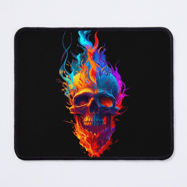 Item preview, Inferno Cranium - Vivid Blaze of Skull Artistry designed and sold by ColorsOfCulture.