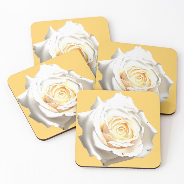 Item preview, White Rose Art Vector designed and sold by taiche.