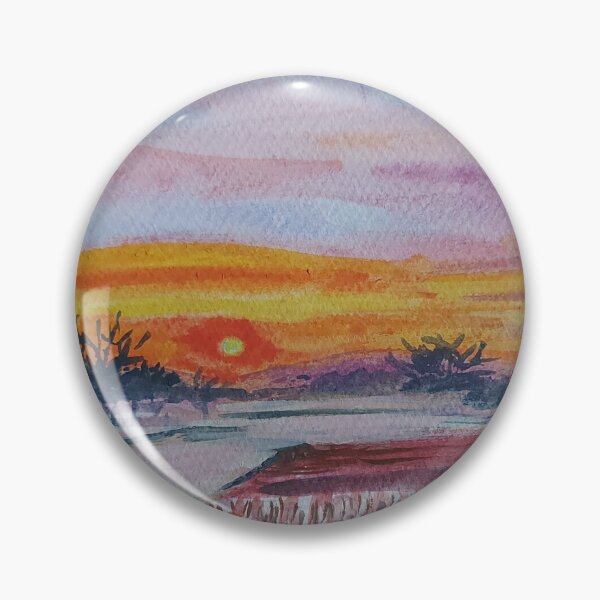 Item preview, sunset in provence in winter designed and sold by clayreparisshop.