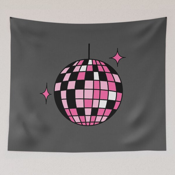 Item preview, Retro disco ball pink designed and sold by wonderxwander.