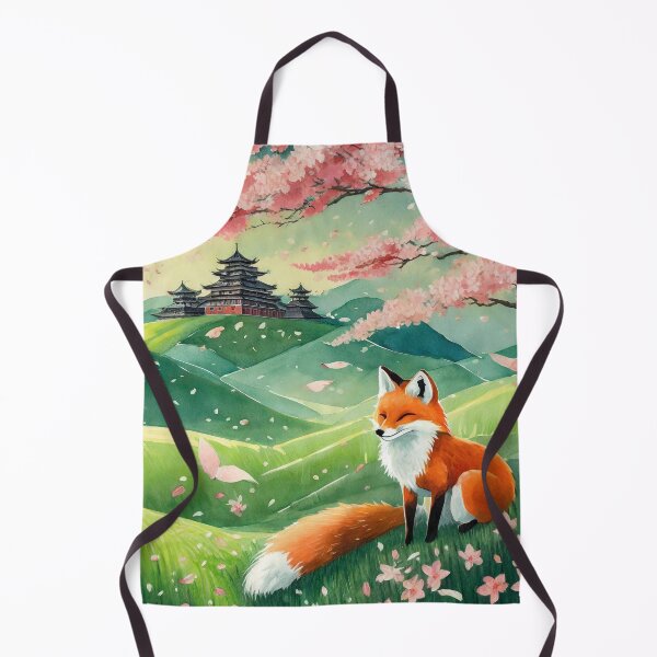 Item preview, Fox in the rose rain designed and sold by TBMdesigns.