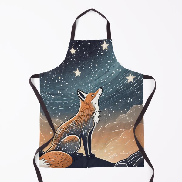 Item preview, Fox under stars designed and sold by TBMdesigns.