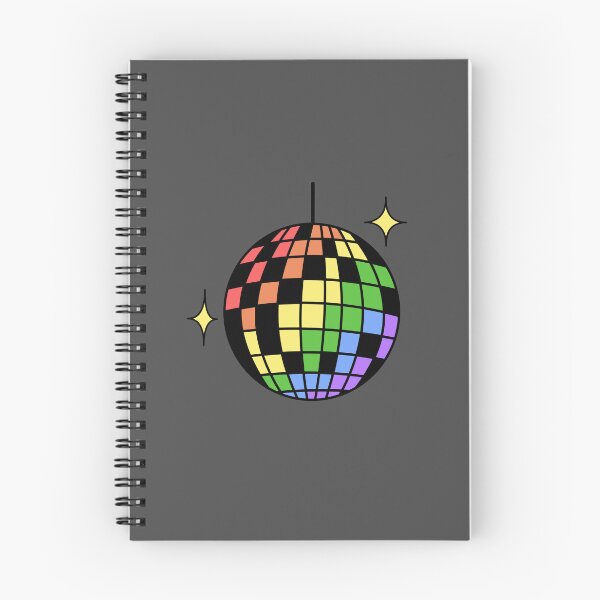 Item preview, Retro disco ball rainbow designed and sold by wonderxwander.