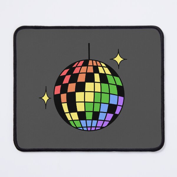 Item preview, Retro disco ball rainbow designed and sold by wonderxwander.