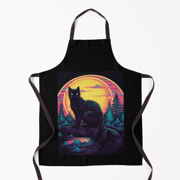 Item preview, Retro Futuristic Cat designed and sold by MKDSN.