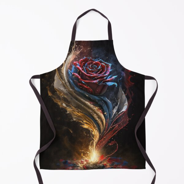 Item preview, Patriotic Rose American Flag Art designed and sold by Jades-Corner.