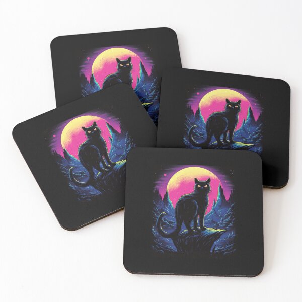 Item preview, Retro Futuristic Cat designed and sold by MKDSN.