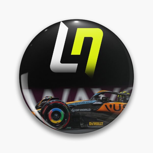Aperçu de l'œuvre Lando Norris LN Logo créée et vendue par F1PIT.