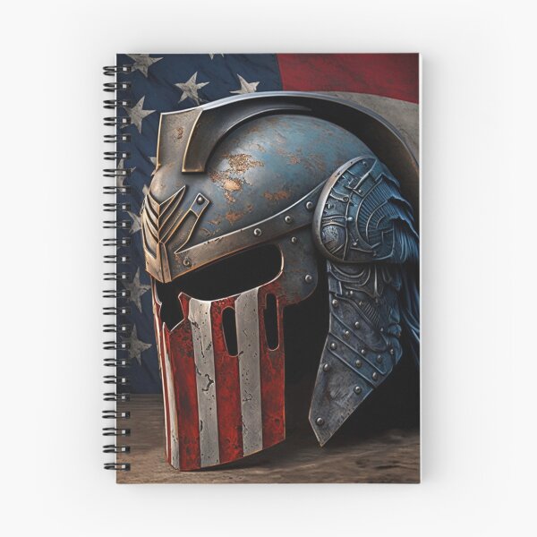 Item preview, Traditional Spartan Helm American Flag Art designed and sold by Jades-Corner.