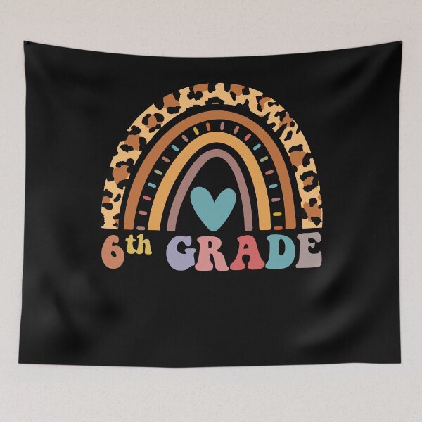 Item preview, 6th Grade Rainbow Kids Teacher Team Sixth Grade Squad designed and sold by MobyStickers.