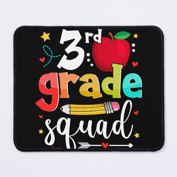 Item preview, 3rd Grade Squad Funny School Third Graders Kids Teachers designed and sold by MobyStickers.