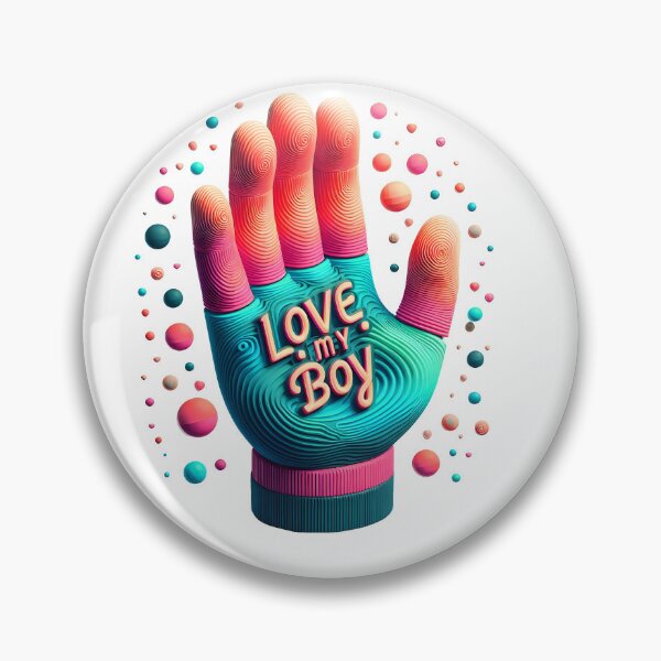Item preview, I Love My Boy designed and sold by Glariix.