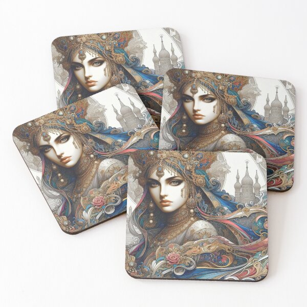 Item preview, Arte imaginativo de la Reina de Persia designed and sold by ISIKPK.