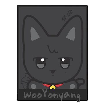 ATEEZ×ANITEEZ WOOYOUNG ATEEZ Merch - ATEEZ Plushies ANITEEZ Plush Toy, 11.8