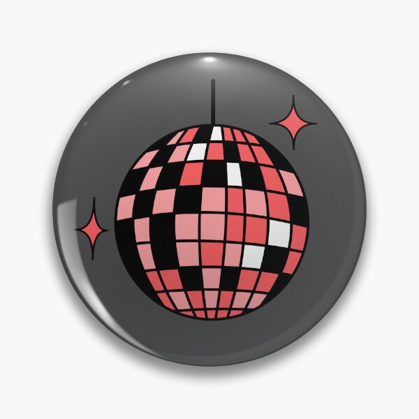 Item preview, Retro disco ball red designed and sold by wonderxwander.