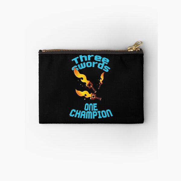 Item preview, Three Swords, One Champion - Liam Kit Design - Bedwars (Blue) designed and sold by TyxShop.