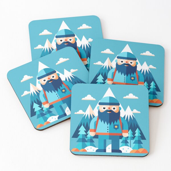 Item preview, climber and mountain designed and sold by nalpoonggee.