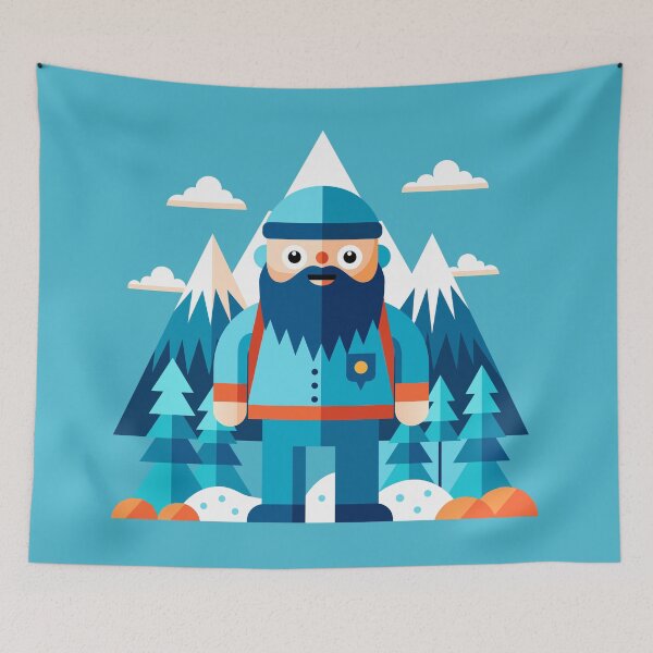 Item preview, climber and mountain designed and sold by nalpoonggee.