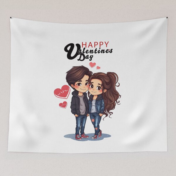 Item preview, Happy Valentine's Day designed and sold by 5minArtStudio.