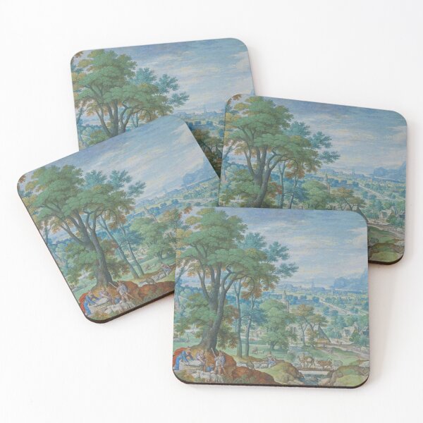 Item preview, Hans Bol, Landscape with Jacob at the Well, 1593 designed and sold by Mauswohn.
