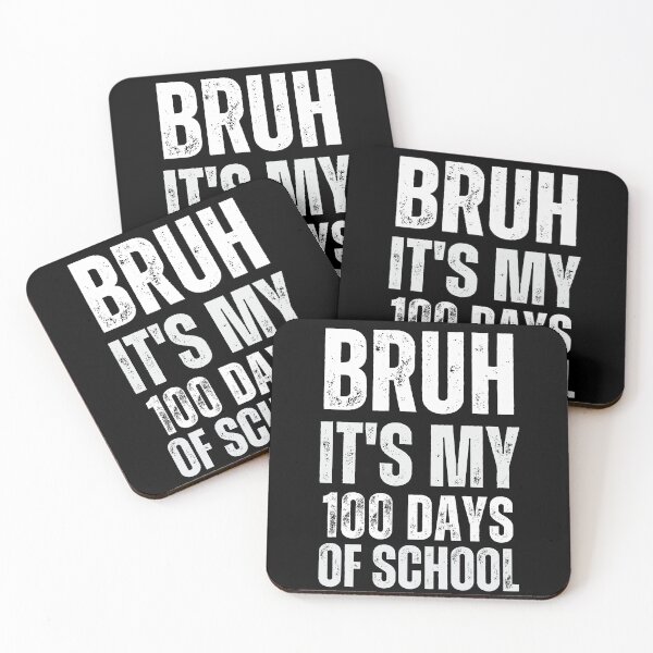 Item preview, "Milestone Achieved: bruh its my 100 days of school  Tee" designed and sold by AI-volution.