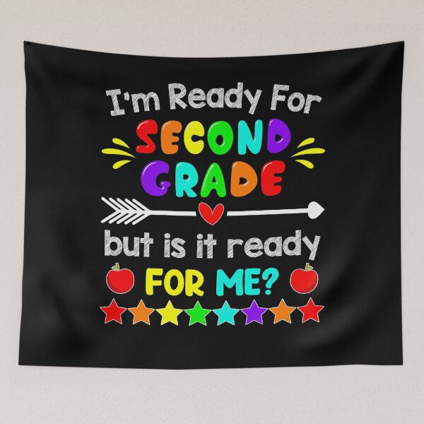 Item preview, I'm Ready for First Day Of 2nd Grade Funny Back To School designed and sold by MobyStickers.