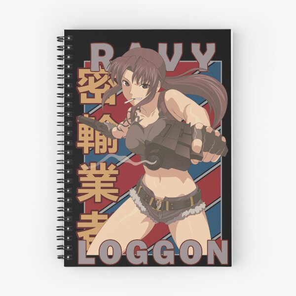 Item preview, Revy Rebecca Lee Black Lagoon Vintage Stripe Design designed and sold by Wafusaurus.