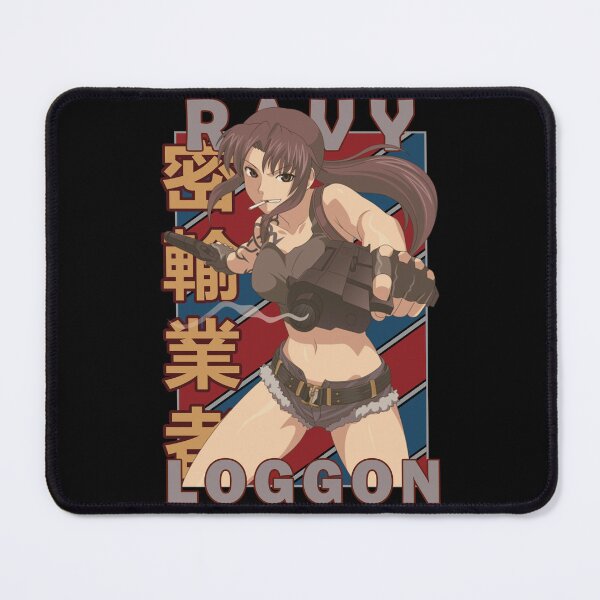 Item preview, Revy Rebecca Lee Black Lagoon Vintage Stripe Design designed and sold by Wafusaurus.
