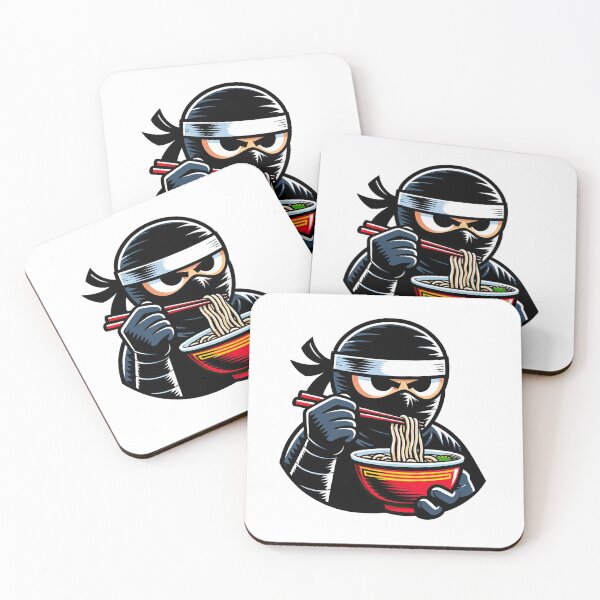 Item preview, ninja eating ramen designed and sold by rizaldz.