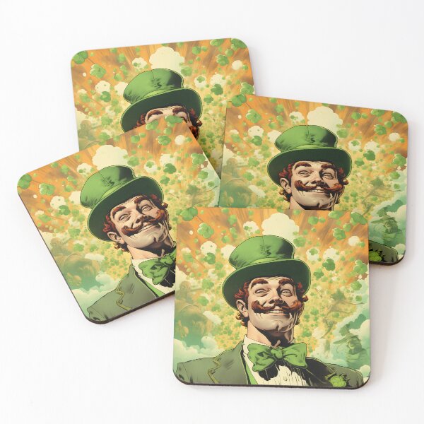 Item preview, Happy St. Patrick's Day Clovers designed and sold by Anbe_design.