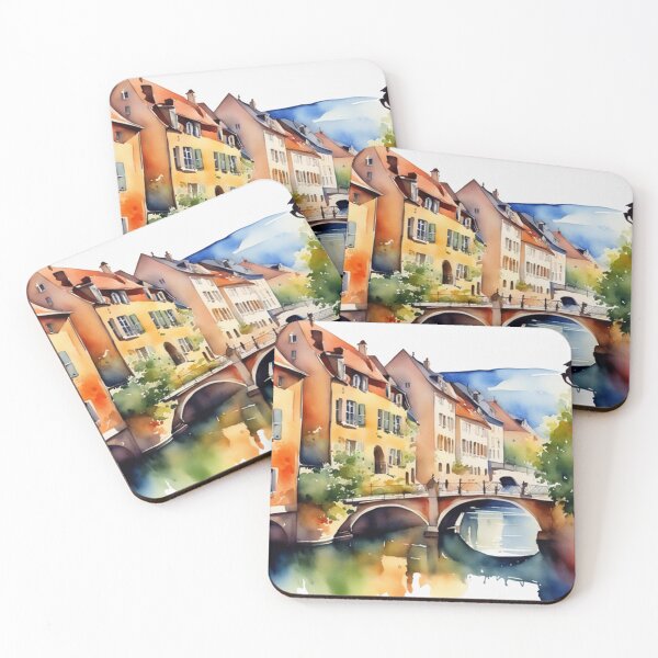 Item preview, Beautiful Watercolor Europe Landscape 27 designed and sold by Yzakreativ.
