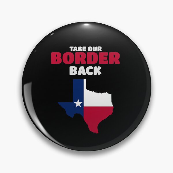 Item preview, Take Our Border Back - We Stand With Texas Flag designed and sold by DesignByAmyPort.