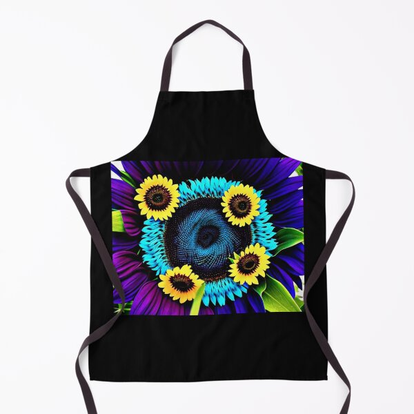Artikelvorschau, Sonnenblumenmuster entworfen und verkauft von Flowerslaps.